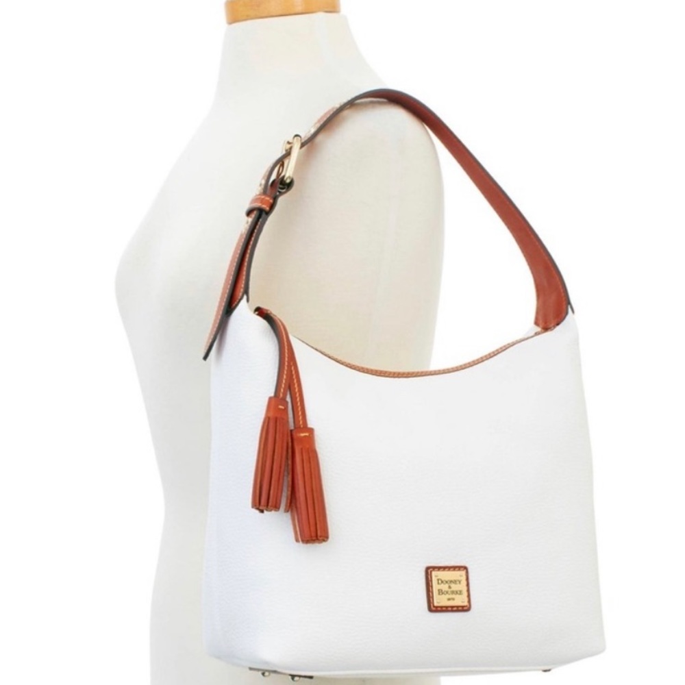 DOONEY & BOURKE: Pure WHITE Paige Satchel - Picture 4 of 7